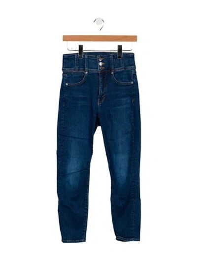 Pre-owned Veronica Beard High-rise Skinny Leg Jeans In Blue
