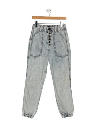 Pre-owned Veronica Beard High-rise Skinny Leg Jeans In Blue