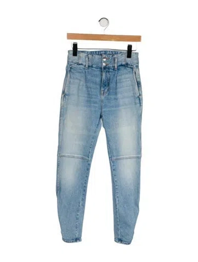 Pre-owned Veronica Beard High-rise Skinny Leg Jeans In Blue
