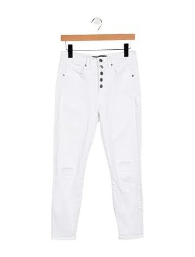 Pre-owned Veronica Beard High-rise Skinny Leg Jeans In Blue