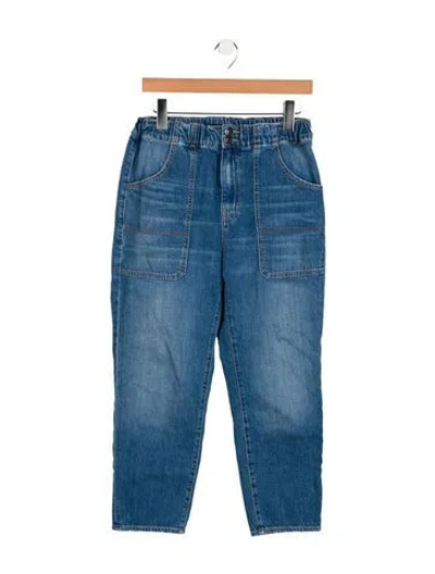 Pre-owned Veronica Beard High-rise Skinny Leg Jeans In Blue