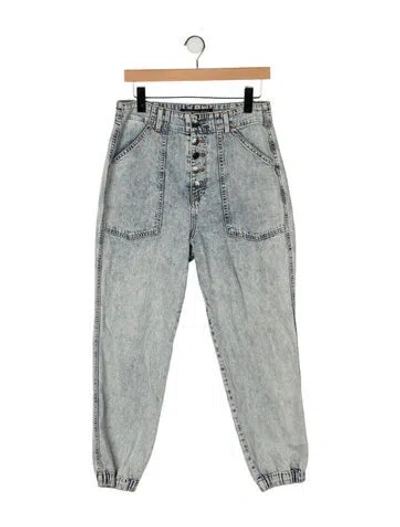 Pre-owned Veronica Beard High-rise Skinny Leg Jeans In Blue