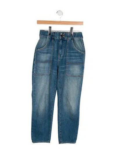 Pre-owned Veronica Beard High-rise Skinny Leg Jeans In Blue