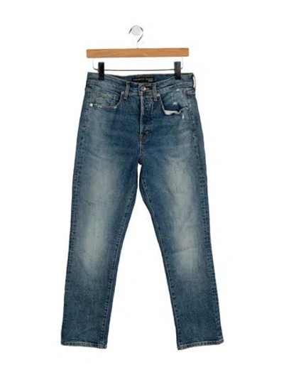 Pre-owned Veronica Beard High-rise Skinny Leg Jeans In Blue