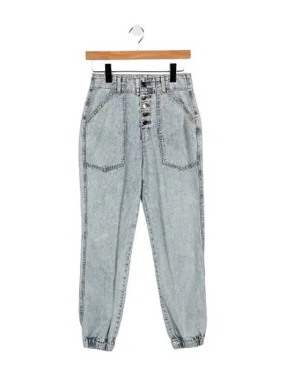 Pre-owned Veronica Beard High-rise Skinny Leg Jeans In Blue