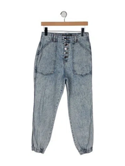 Pre-owned Veronica Beard High-rise Skinny Leg Jeans In Blue