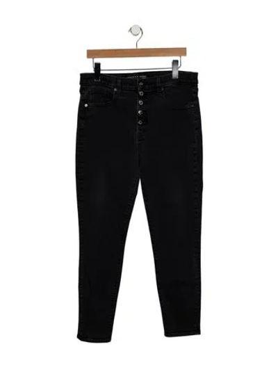 Pre-owned Veronica Beard High-rise Skinny Leg Jeans In Blue