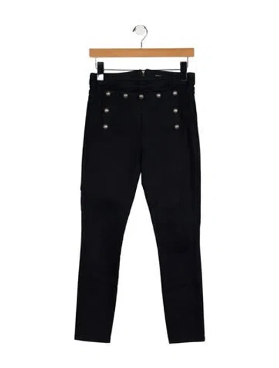Pre-owned Veronica Beard High-rise Skinny Leg Jeans In Blue
