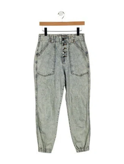 Pre-owned Veronica Beard High-rise Skinny Leg Jeans In Blue