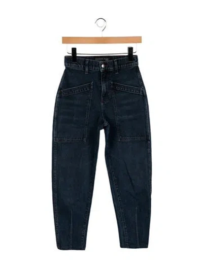 Pre-owned Veronica Beard High-rise Skinny Leg Jeans In Blue