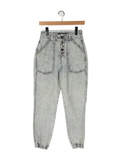 Pre-owned Veronica Beard High-rise Skinny Leg Jeans In Blue