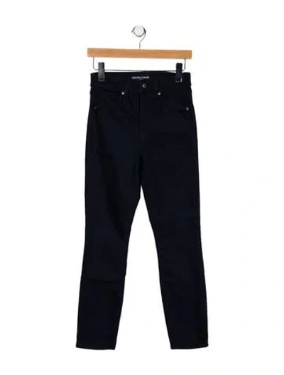 Pre-owned Veronica Beard High-rise Skinny Leg Jeans In Blue