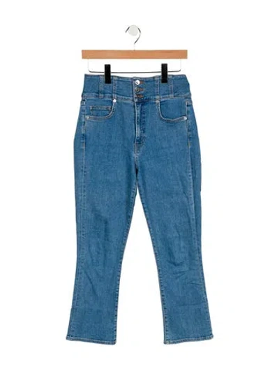 Pre-owned Veronica Beard High-rise Skinny Leg Jeans In Blue
