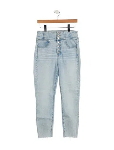 Pre-owned Veronica Beard High-rise Skinny Leg Jeans In Blue