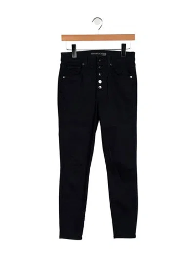 Pre-owned Veronica Beard High-rise Skinny Leg Jeans In Blue