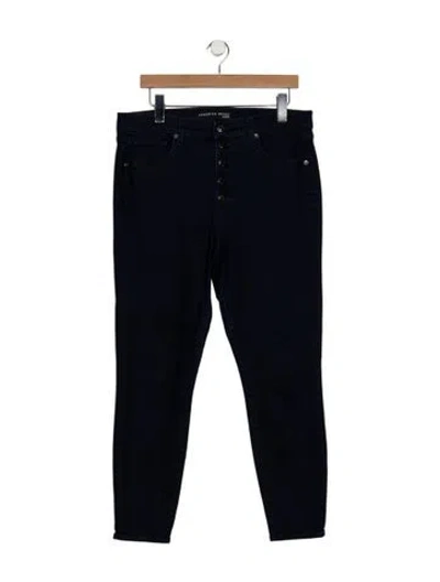 Pre-owned Veronica Beard High-rise Skinny Leg Jeans In Blue