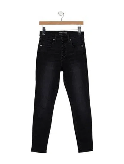 Pre-owned Veronica Beard High-rise Skinny Leg Jeans In Blue