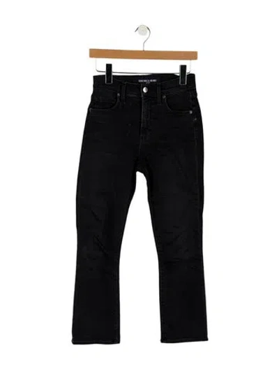 Pre-owned Veronica Beard High-rise Straight Leg Jeans In Blue