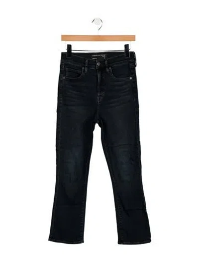 Pre-owned Veronica Beard High-rise Straight Leg Jeans In Blue