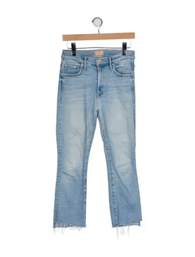 Pre-owned Veronica Beard High-rise Straight Leg Jeans In Blue
