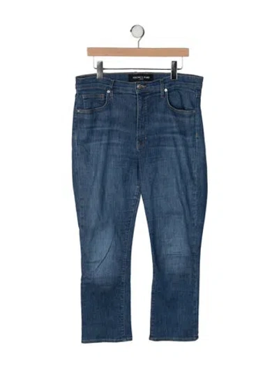 Pre-owned Veronica Beard High-rise Straight Leg Jeans In Blue