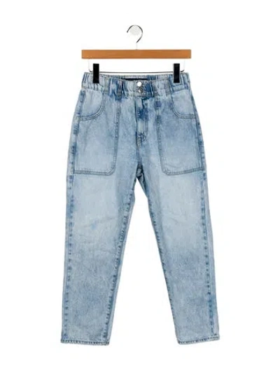 Pre-owned Veronica Beard High-rise Straight Leg Jeans In Blue