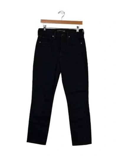 Pre-owned Veronica Beard High-rise Straight Leg Jeans In Blue