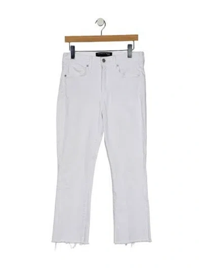 Pre-owned Veronica Beard High-rise Straight Leg Jeans In Blue