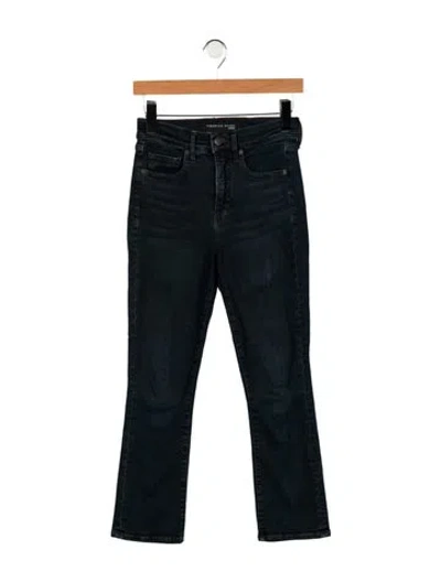 Pre-owned Veronica Beard High-rise Straight Leg Jeans In Blue