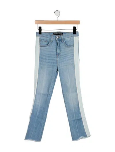 Pre-owned Veronica Beard High-rise Straight Leg Jeans In Blue