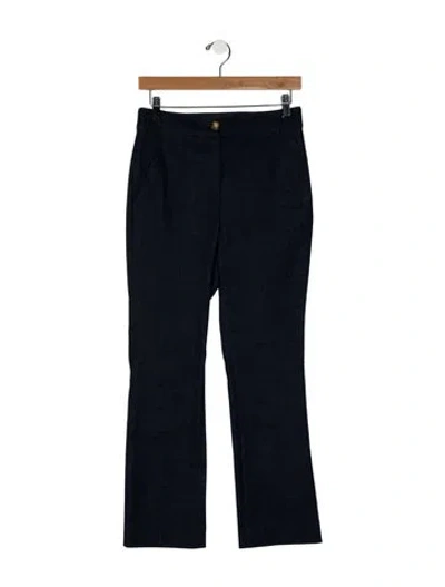 Pre-owned Veronica Beard High-rise Straight Leg Jeans In Blue