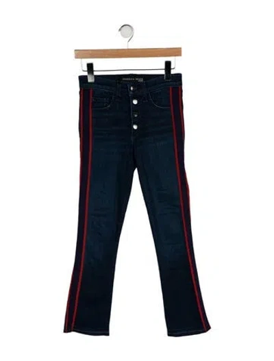 Pre-owned Veronica Beard High-rise Straight Leg Jeans In Blue