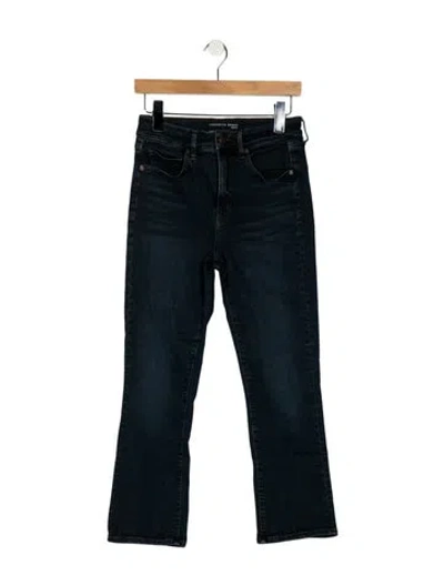 Pre-owned Veronica Beard High-rise Straight Leg Jeans In Blue