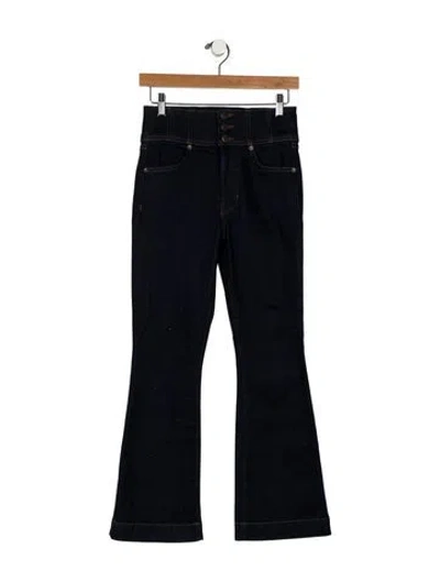 Pre-owned Veronica Beard High-rise Straight Leg Jeans In Blue