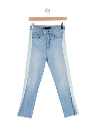 Pre-owned Veronica Beard High-rise Straight Leg Jeans In Blue
