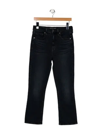 Pre-owned Veronica Beard High-rise Straight Leg Jeans In Blue