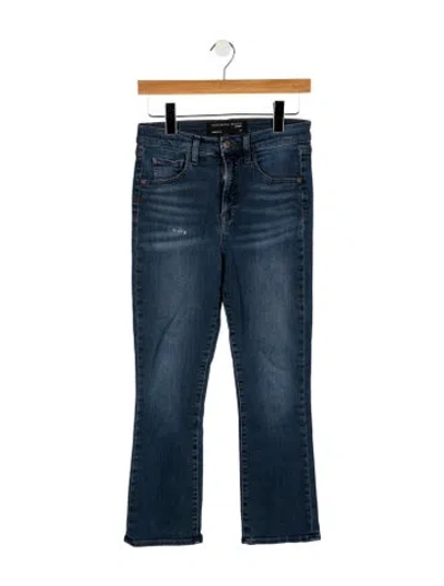 Pre-owned Veronica Beard High-rise Straight Leg Jeans In Blue