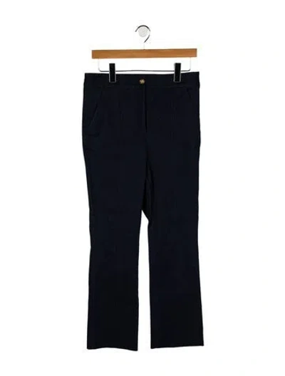 Pre-owned Veronica Beard High-rise Straight Leg Jeans In Blue