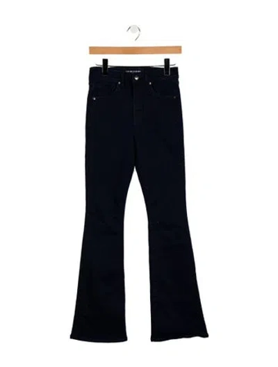 Pre-owned Veronica Beard High-rise Straight Leg Jeans In Blue