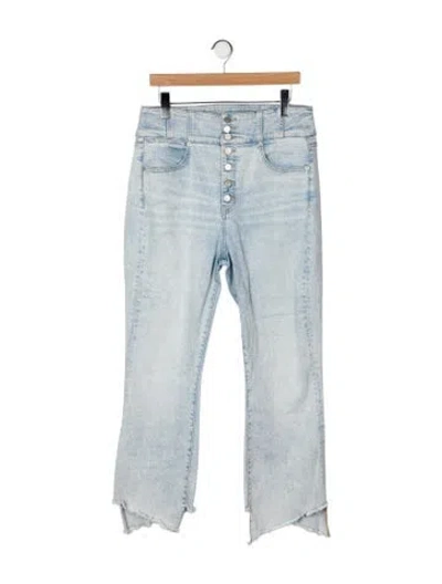 Pre-owned Veronica Beard High-rise Straight Leg Jeans In Blue