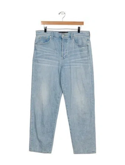 Pre-owned Veronica Beard High-rise Straight Leg Jeans In Blue