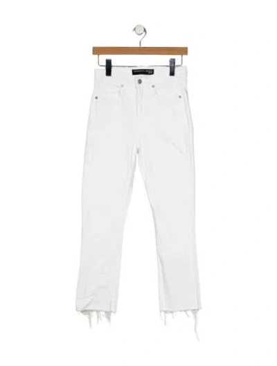 Pre-owned Veronica Beard High-rise Straight Leg Jeans In Blue