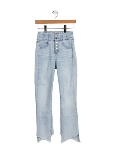 Pre-owned Veronica Beard High-rise Straight Leg Jeans In Blue