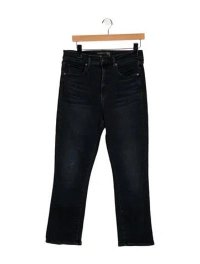 Pre-owned Veronica Beard High-rise Straight Leg Jeans In Blue