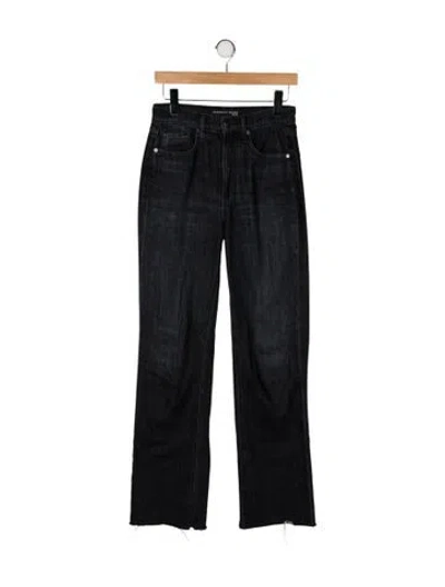 Pre-owned Veronica Beard High-rise Straight Leg Jeans In Blue
