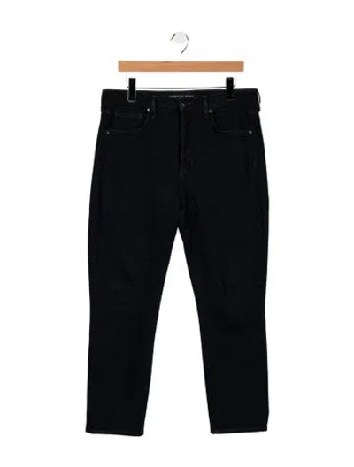 Pre-owned Veronica Beard High-rise Straight Leg Jeans In Blue