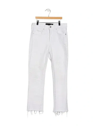 Pre-owned Veronica Beard High-rise Straight Leg Jeans In Blue
