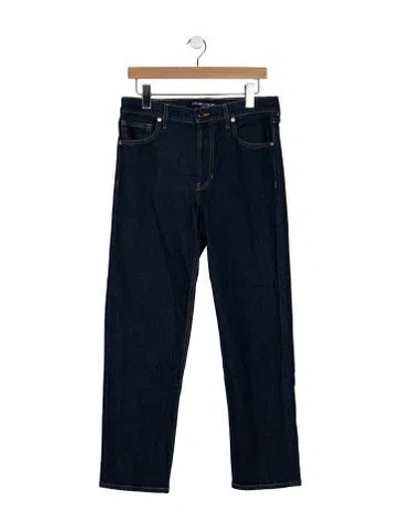 Pre-owned Veronica Beard High-rise Straight Leg Jeans In Blue