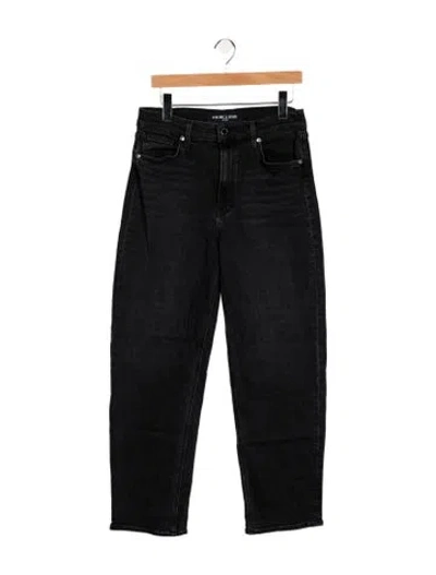 Pre-owned Veronica Beard High-rise Straight Leg Jeans In Blue