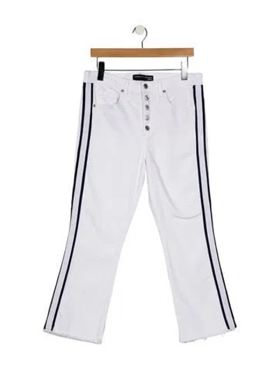 Pre-owned Veronica Beard High-rise Straight Leg Jeans In Multi